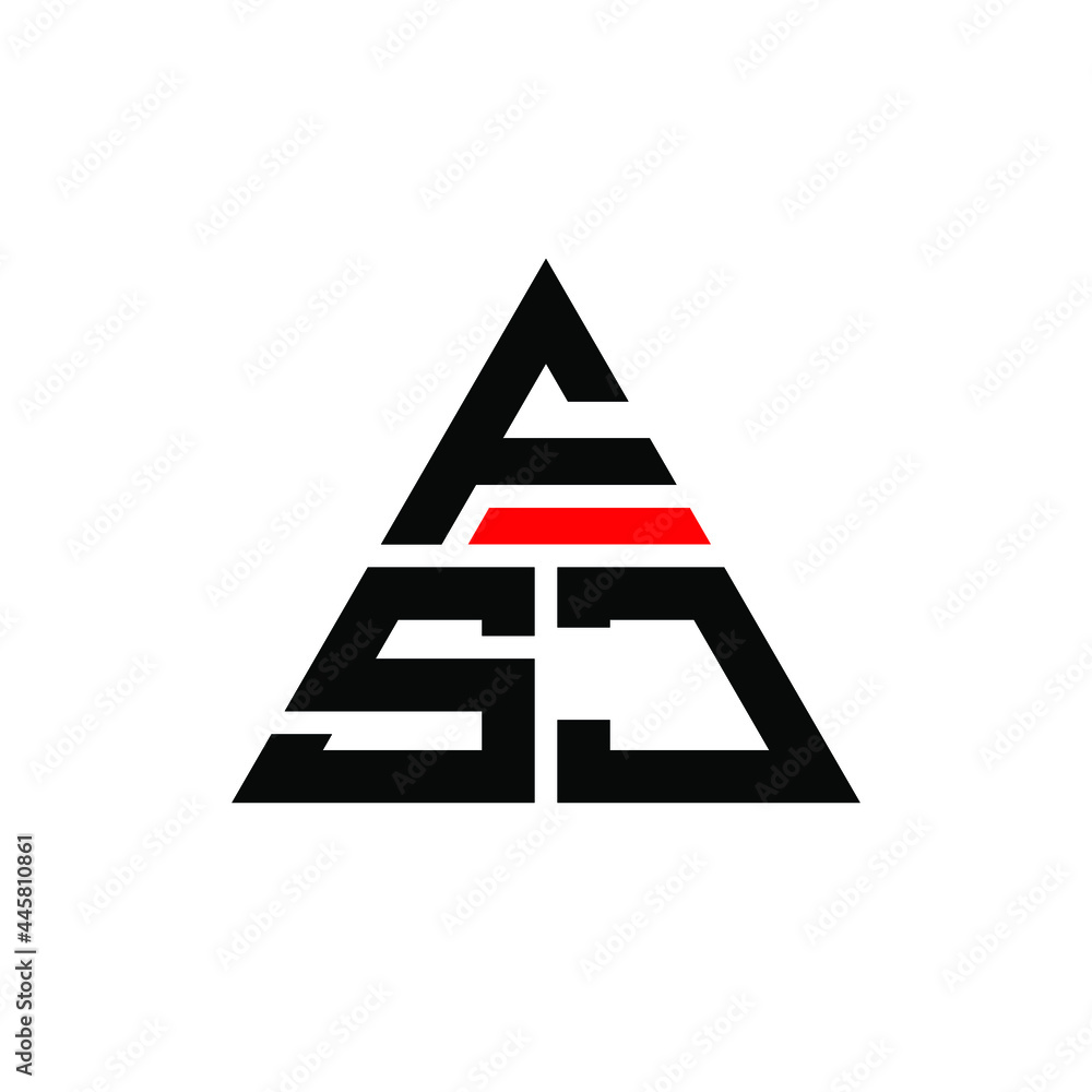 FSJ triangle letter logo design with triangle shape. FSJ triangle logo design monogram. FSJ triangle vector logo template with red color. FSJ triangular logo Simple, Elegant, and Luxurious Logo. FSJ FSJ triangle letter logo design with triangle shape. FSJ triangle logo design monogram. FSJ triangle vector logo template with red color. FSJ triangular logo Simple, Elegant, and Luxurious Logo. FSJ