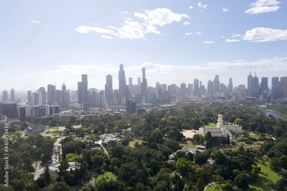 Obraz premium aerial view