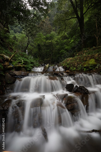 waterfall in the woods © Andri