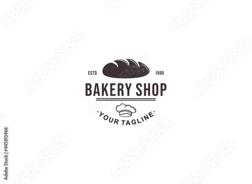bake shop logo in white background