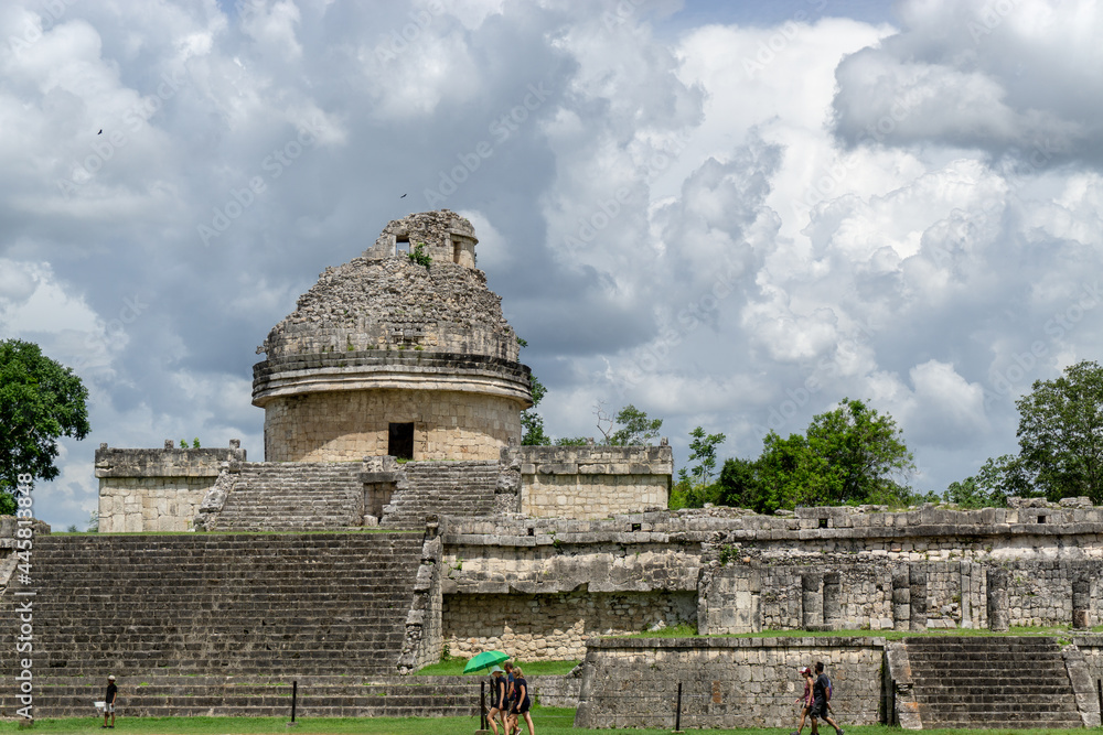 Chichen Itza, one of the Seven Wonders of the World, is a Mayan city located on the Yucatan Peninsula in Mexico. Chichen Itza, one of the Seven Wonders of the World, is a Mayan city located on the Yucatan Peninsula in Mexico.