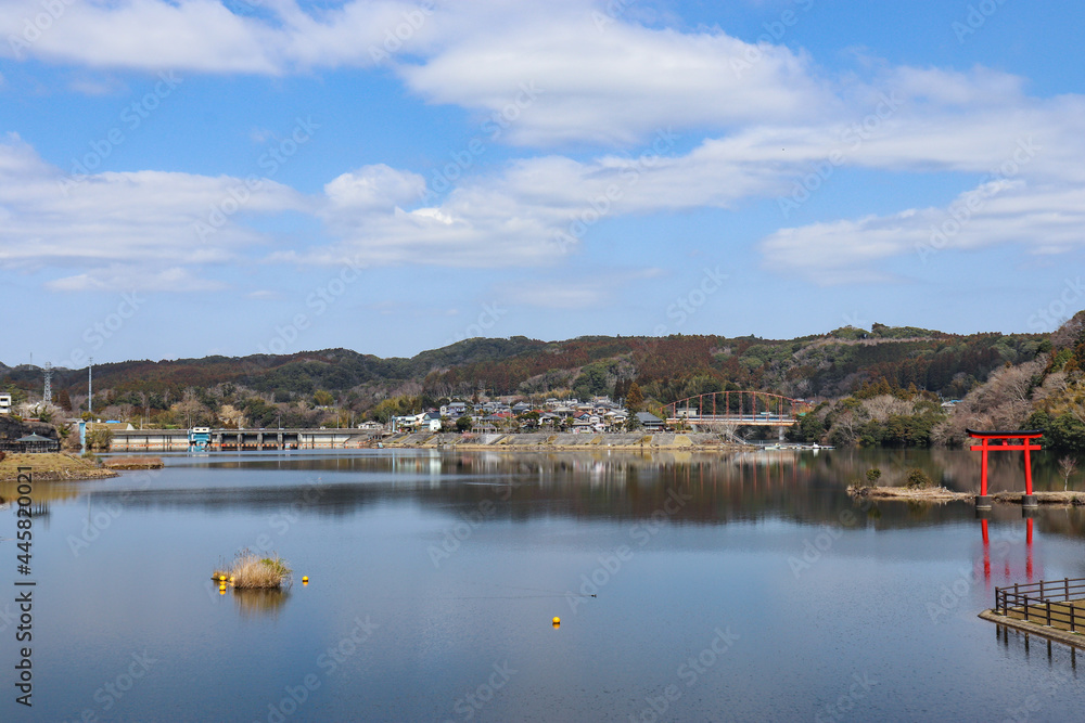 亀山湖（千葉県君津市）