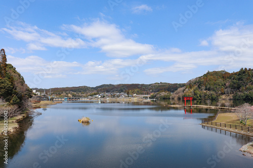 亀山湖（千葉県君津市）