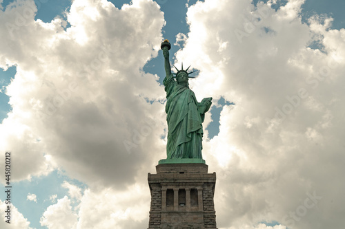 Estatua de la Libertad a dertalle