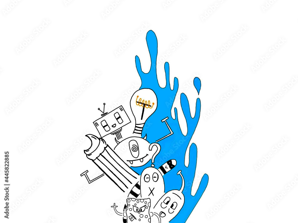 Naklejka premium vector