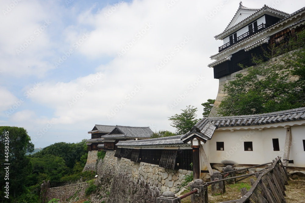 Matsuyama Castle in Ehime, Japan - 日本 愛媛県 松山市 松山城 天守閣 Matsuyama Castle in Ehime, Japan - 日本 愛媛県 松山市 松山城 天守閣