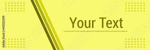 colorful creative banner template wave pattern vector for web banner, blog banner, and business card template