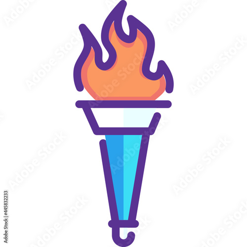 Olympic Torch Icon