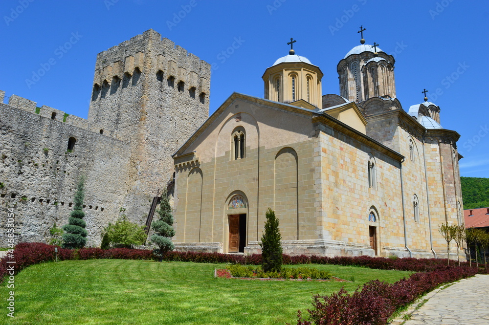an old Serbian Orthodox monastery