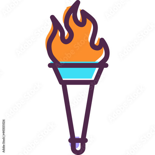 Olympic Torch Icon