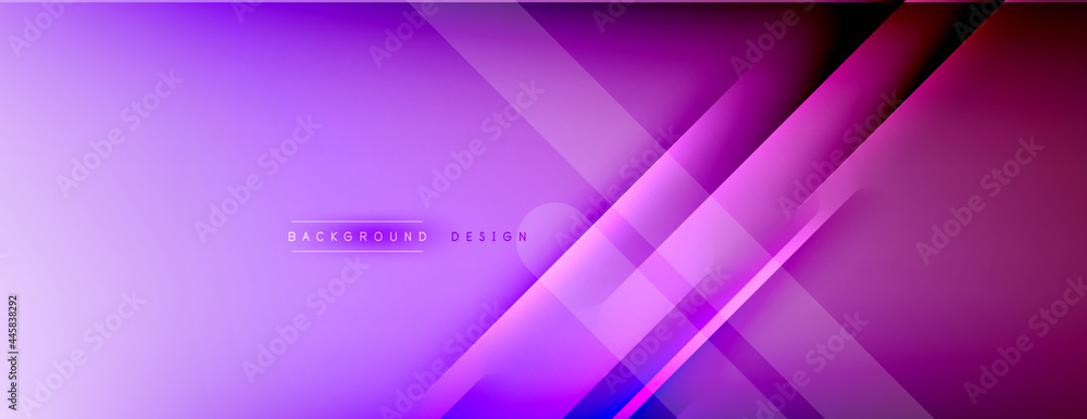 Abstract background. Shadow lines on bright shiny gradient background. Abstract background. Shadow lines on bright shiny gradient background.
