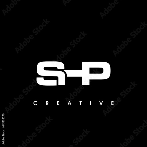 SHP Letter Initial Logo Design Template Vector Illustration photo