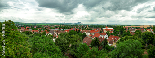 Wallpaper Mural Panorama of the village of Siklos, Hungary Torontodigital.ca