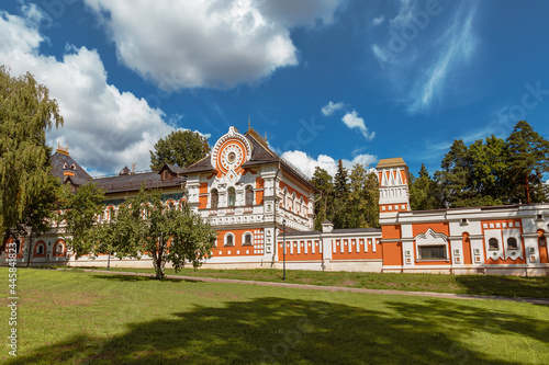 Panorama residence of the patriarchs of Moscow and all Russia in Peredelkino. Former manor of the  nobles Kolychev (19th century). Moscow, Russia photo