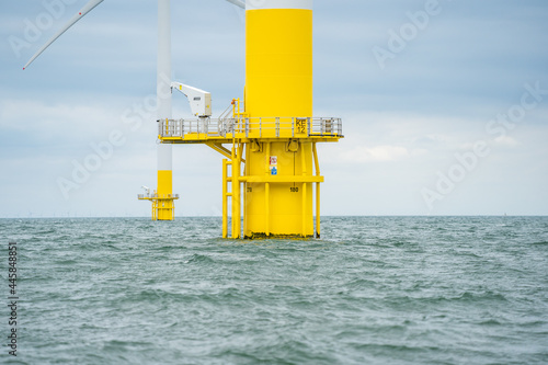 Offshore wind turbine wind farm sea ocean Whitstable