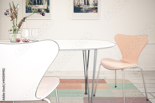 Dinning Room Furniture Design (conception) - 3D Visualization