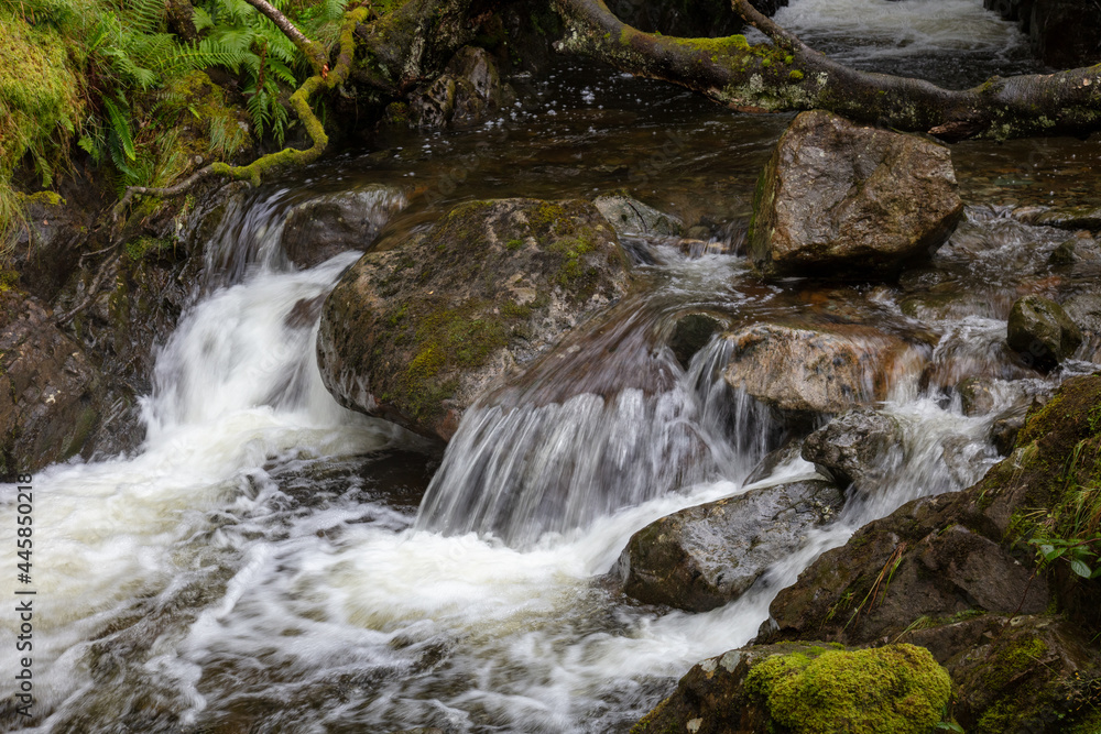A small waterfall in the Lake District UK A small waterfall in the Lake District UK