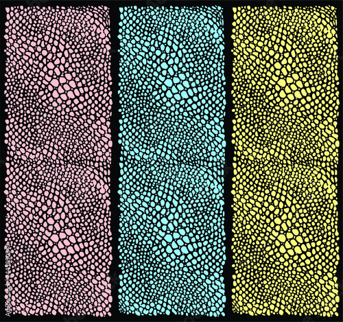 Reptile skin. Animal print background.