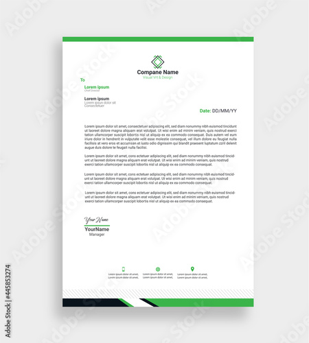 letterhead design