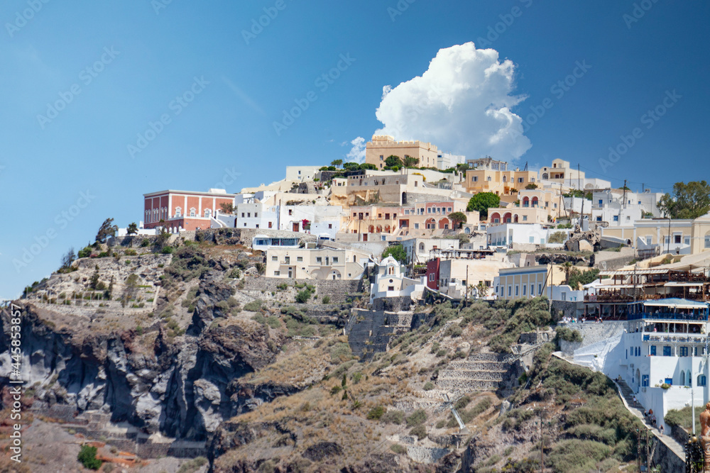 View of santorini greece,island,mediterranean,Europe Santorini,