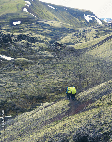 hiking in iceland landmannalaugar