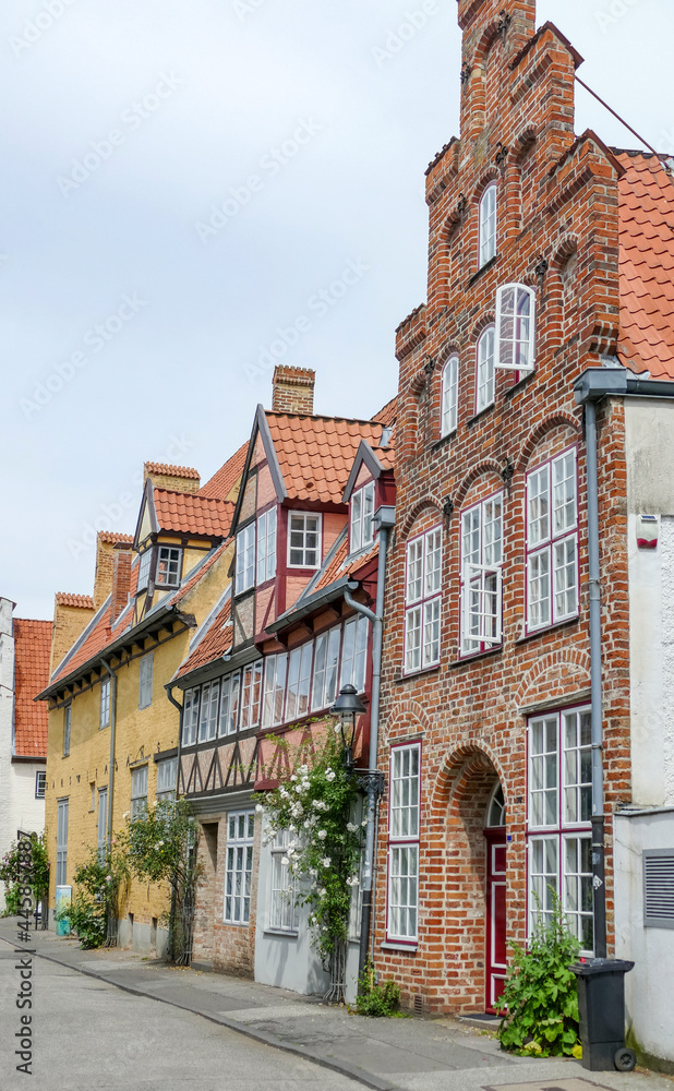 Obraz premium Houses in Lübeck
