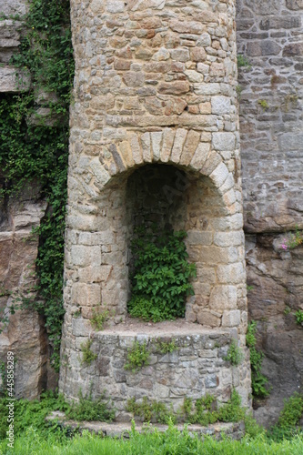 mur du chateau de dinan