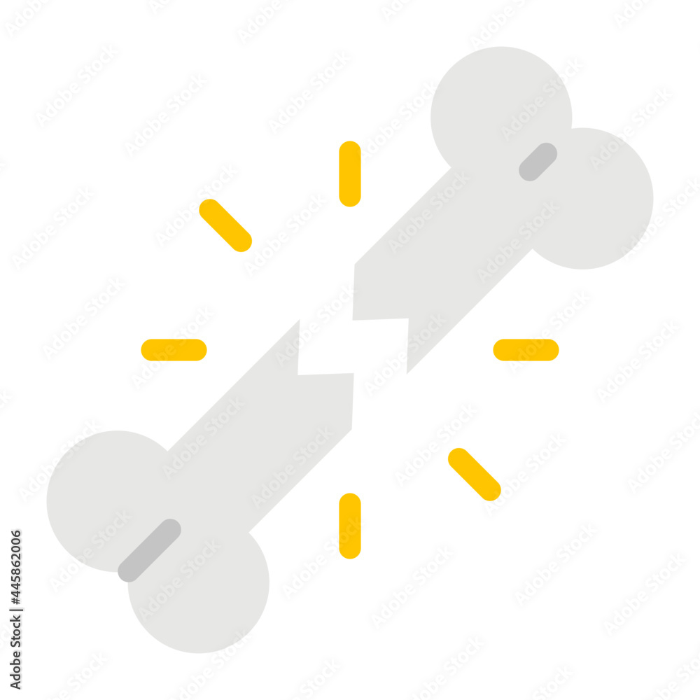 bone flat icon bone flat icon