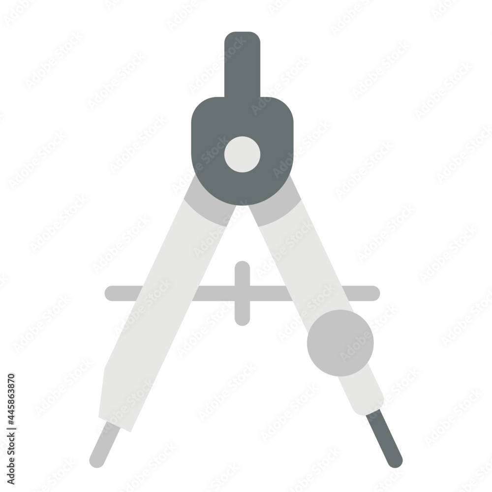 compass flat icon compass flat icon