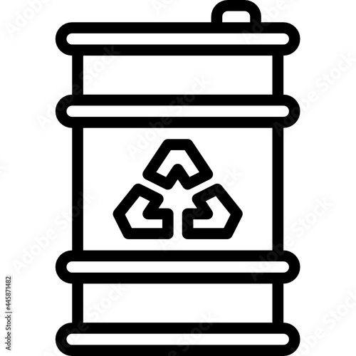 biofuel line icon