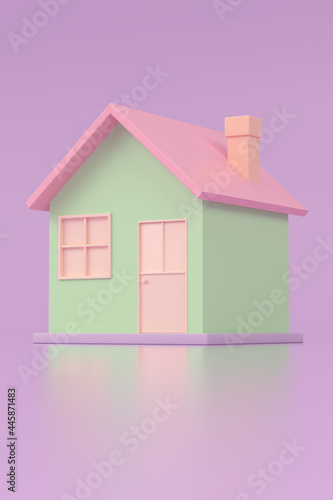 3d rendering different style tenement