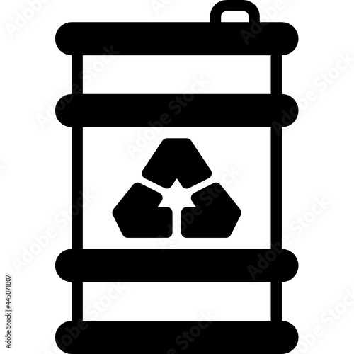 biofuel solid line icon