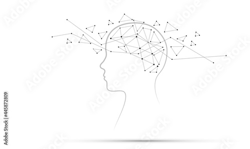 testa, hi tech, sfondo, internet, comunicazione