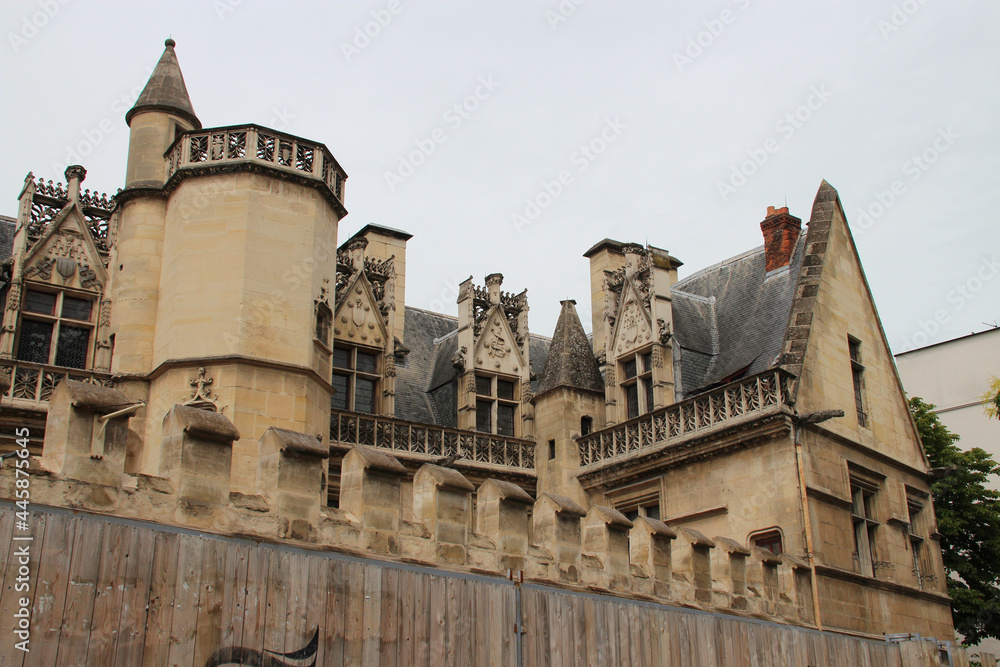cluny mansion in paris (france) 