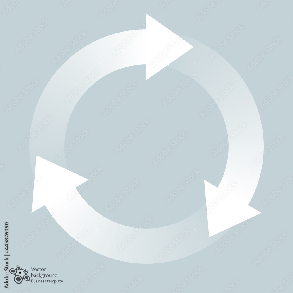 Rotating arrows. Symbol graphics. Recycle Image. Rotating arrows. Symbol graphics. Recycle Image.