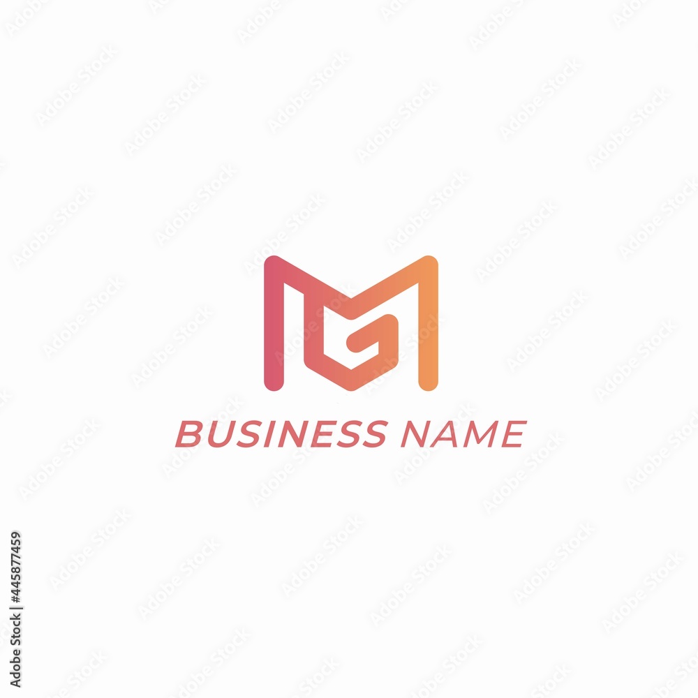 logo design letter M and G logo design letter M and G