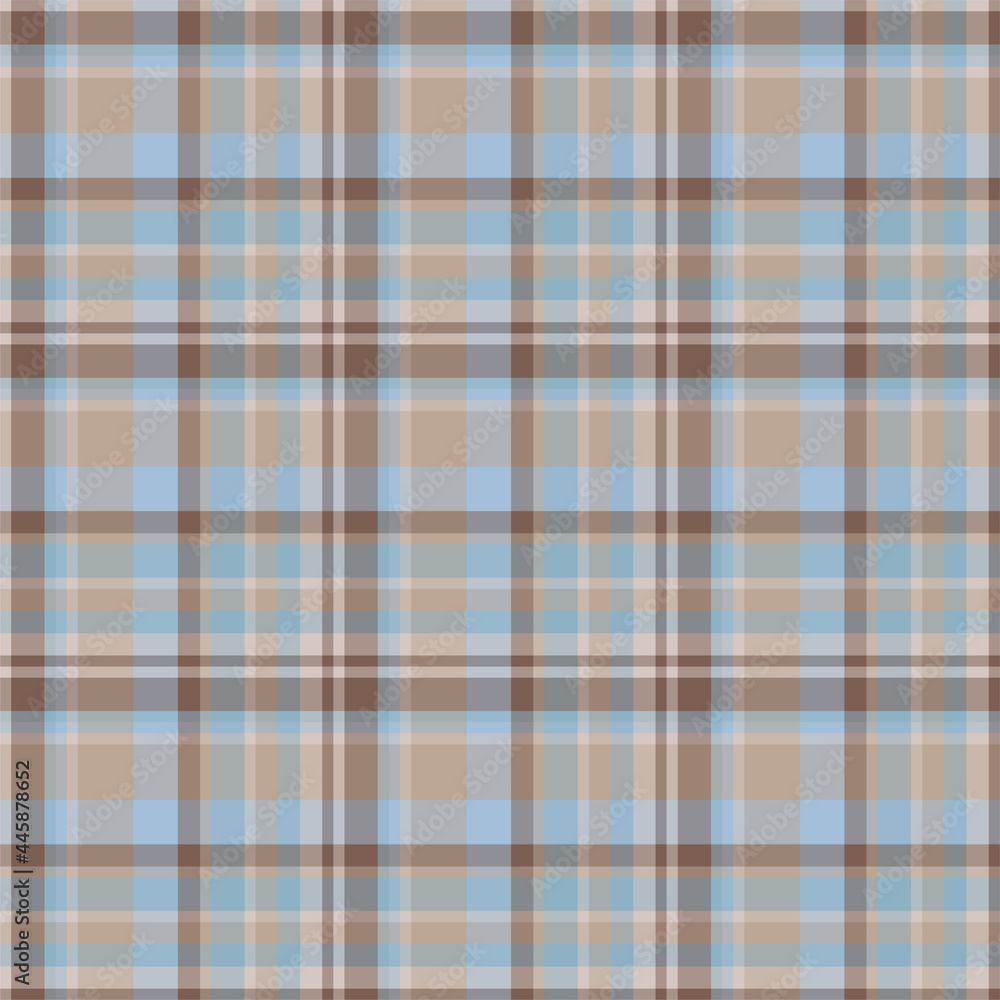 Plaid seamless pattern. Vector background of textile ornament. Flat fabric design. Plaid seamless pattern. Vector background of textile ornament. Flat fabric design.