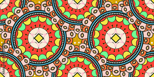 Stunning geometric background.contemporary tribal style seamless pattern.pattern ethnic graphic design print.Henna Mandala.Tribal African Inspired Pattern.carpet,wallpaper,wrapping,embroidery sty