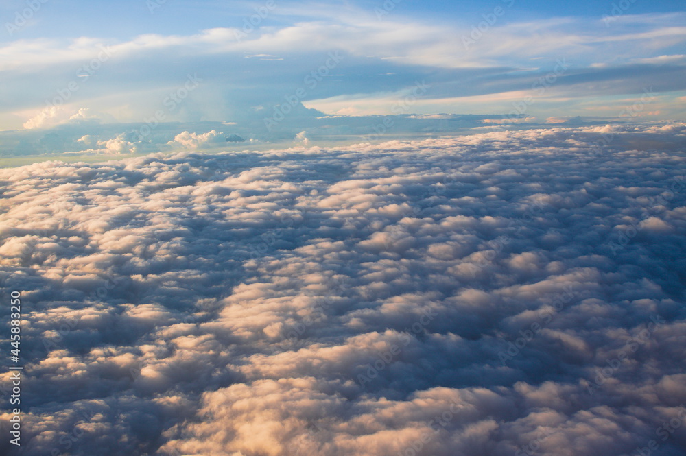 Fototapeta premium above the clouds