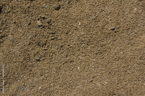 Soil texture background. Top view soil . 