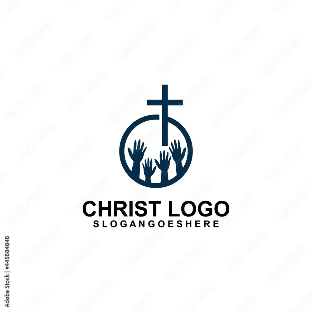 Fototapeta premium Church Logo vector template creative design