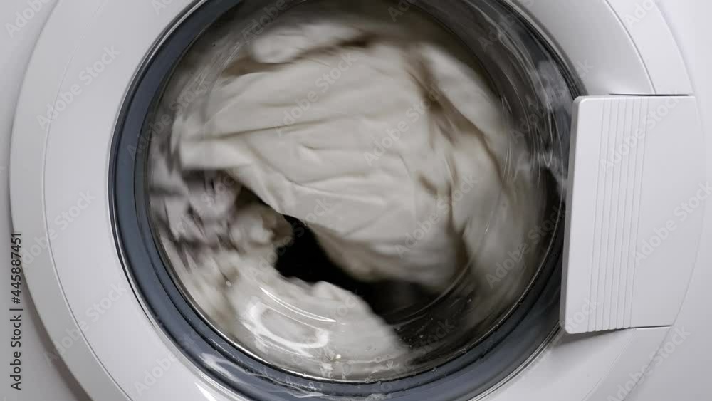 The washing machine is working. Laundry. The washing machine is working. Laundry.