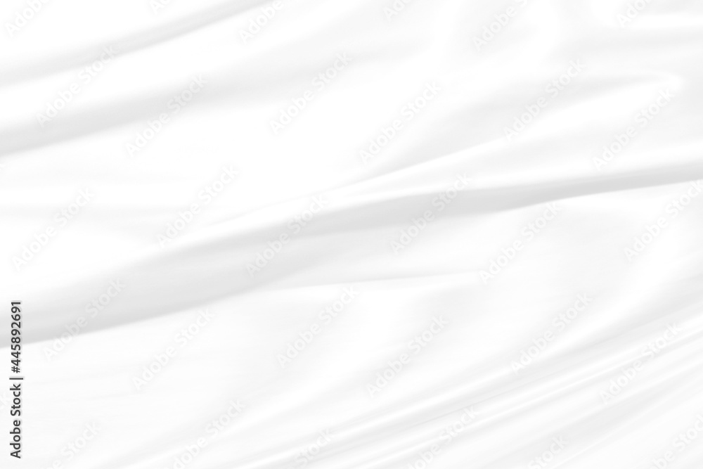 white abstract smooth beauty clean and soft fabric textured. fashion decorate textile curve shape background white abstract smooth beauty clean and soft fabric textured. fashion decorate textile curve shape background