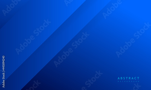 blue background with abstract shadow, dynamic and sport banner concept.
 photo