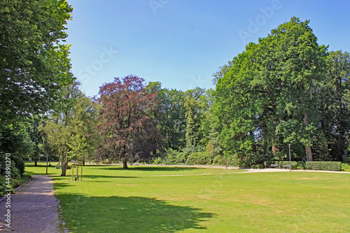 Fototapeta Naklejka Na Ścianę i Meble -  Zeven: Stadtpark Zeven an der Aue Mehde (Niedersachsen)

