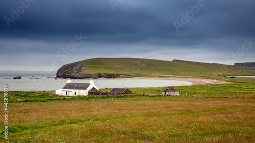 Shetland The Crook from Melby Kirk