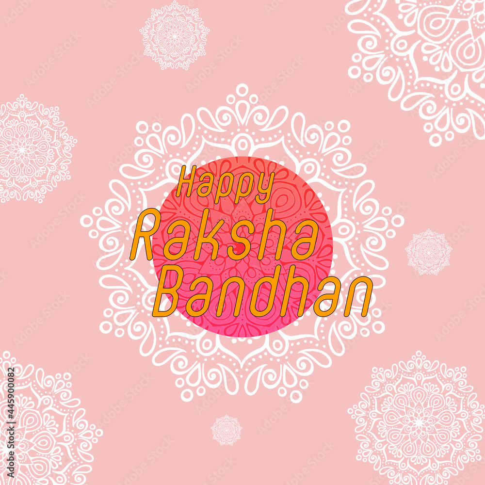 Happy Raksha Bandhan graphic illustration Happy Raksha Bandhan graphic illustration