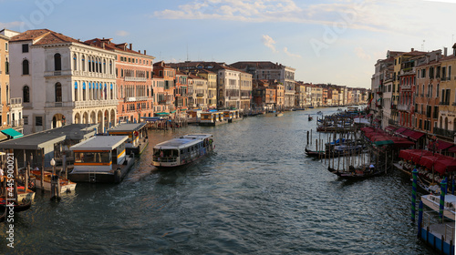 grand canal seen from Rialto Bridge  Venice