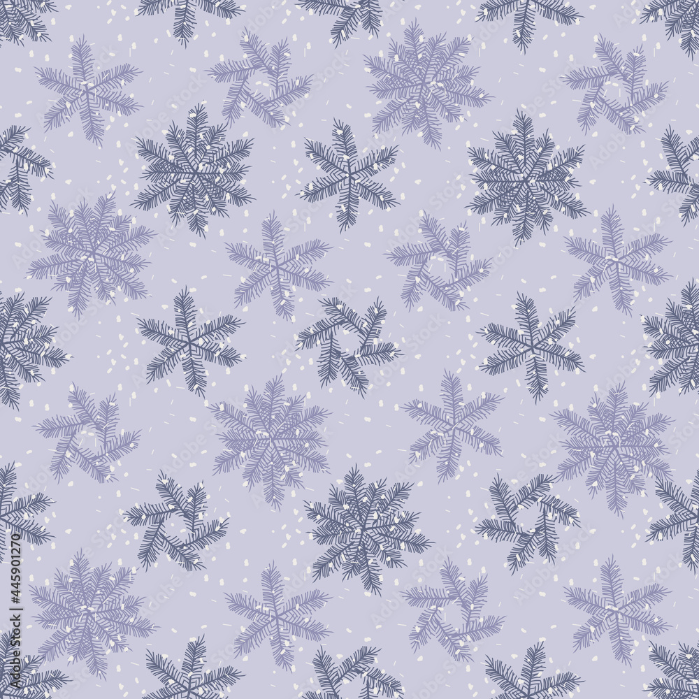 pattern with snowflakes pattern with snowflakes