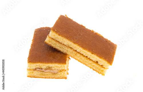 biscuit cake isolated